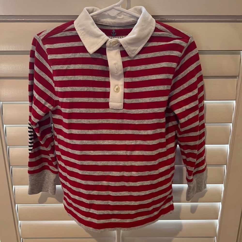 Crewcuts long sleeved collared shirt. Sz 3. EUC